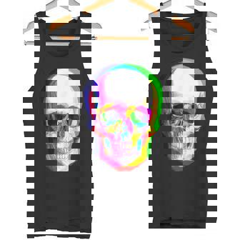 3Dスカル。 タンクトップ - Kawaiitshirt