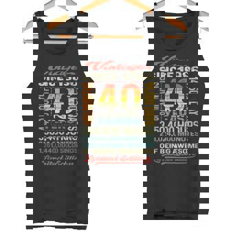 40歳 480ヶ月 すごい生まれ 1986年 40歳の誕生日 タンクトップ - Kawaiitshirt