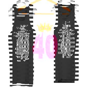 40歳 ハッピーバースデー キュート 40歳 誕生日 マッチング タンクトップ - Kawaiitshirt