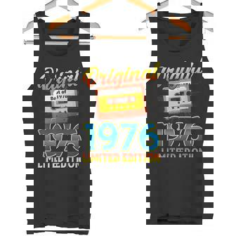 50 歳の誕生日プレゼント男性 1976 年 レトロ ビンテージ テープ タンクトップ - Kawaiitshirt