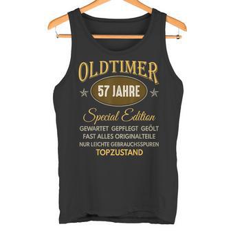 57 Geburtstag Mann Frau 57 Jahre 1969 Deko Lustig Geschenk Tank Top - Geschenkecke