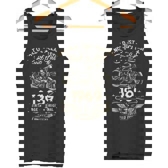 57 歳の誕生日男性オートバイ バイクに乗る人 1969 タンクトップ - Kawaiitshirt