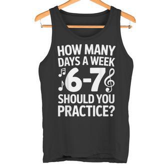 6 7 Meme Music Students Six Seven Outfit Music Teacher Tank Top | Mazezy