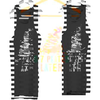 6-7 Plates Later Thanksgiving Turkey 67 Meme Six Seven Tank Top | Mazezy