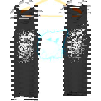 6 7 Volleyball Meme Power Sports Humor Tank Top | Mazezy