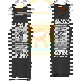 67 Days Of School Bruh Teacher Kids Dabbing Basketball Tank Top | Mazezy