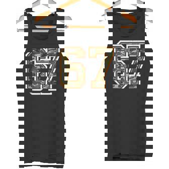 67 Hunting Camo Six Seven 6 7 Meme Deer Hunting Tank Top | Mazezy