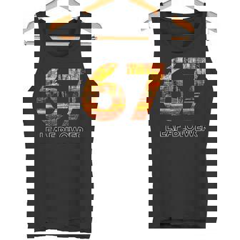 67 Leaf Blower Fall Leaf Autumn Season Tank Top | Mazezy