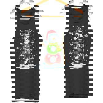 67 Meme Christmas Snowman Billiards Players Pool Game Balls Tank Top | Mazezy