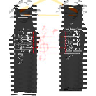 67 Music Meme Slang Musician Santa Music Teacher Christmas Tank Top | Mazezy