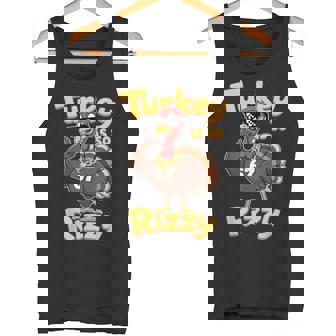 67 Thanksgiving Turkey Is So Rizzy Six Seven Chain Tank Top | Mazezy