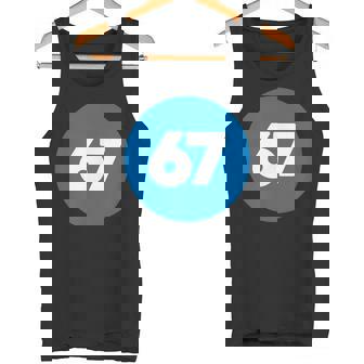 67 歳の誕生日番号 67 バルーン 67 歳の誕生日 タンクトップ - Kawaiitshirt
