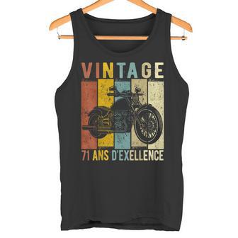71 Ans Anniversaire Moto Motardintage Cadeau Débardeur e - Cadeauxyz