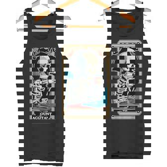 The Accountant Tarot Card Accounting CPA Bookkeeper Tank Top | Mazezy