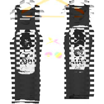 African Queen Roots Angola And Congo Mix Heritage Tank Top | Mazezy