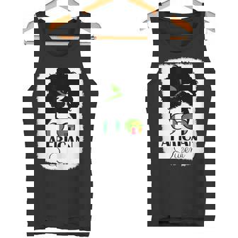 African Queen Roots Nigeria And Zambia Mix Heritage Tank Top | Mazezy