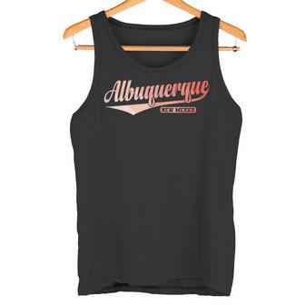 Albuquerque City In The State Of New Mexico Tank Top Tank Top | Mazezy