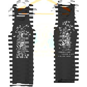 Allamuchy Forest State Park New Jersey Hiking Raccoon Tank Top | Mazezy