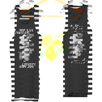 Amalfi Coast Lemon Sorbet Italian Summer Tank Top | Mazezy