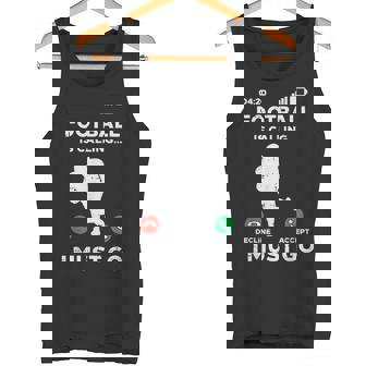 American Football Calling I Must Go ファニーコーチ メンズ レディース タンクトップ - Kawaiitshirt