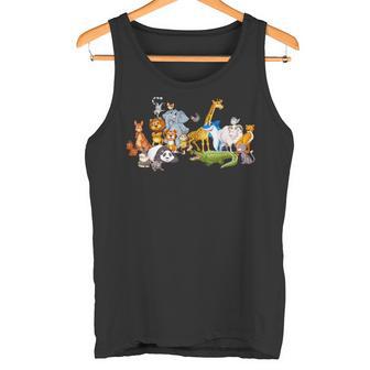 Animales Del Zoo Niños Niñas Zoo Camiseta sin mangas - Regaloses