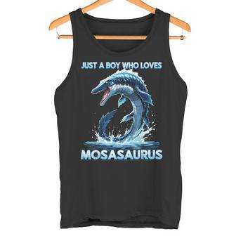 Animeolo Un Chico Que Ama Al Mosasaurio Camiseta sin mangas - Regaloses