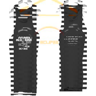 Annular Solar Eclipse 2023 Shirts America Annularity Fall Tank Top | Mazezy
