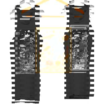 The Anteater Animal Tarot Card Witchy Moon Tank Top Tank Top | Mazezy