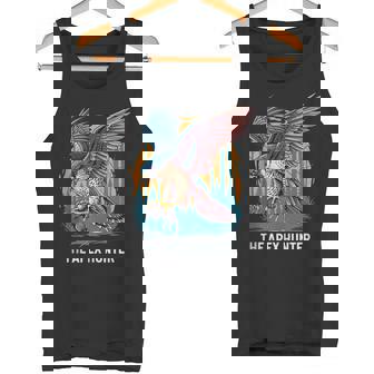 The Apex Hunter Falconer Falcon Lover And Raptor Fan Tank Top Tank Top | Mazezy