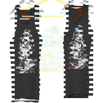 Astronaut Electronic Dance EDM Rave Festival Tank Top Tank Top | Mazezy