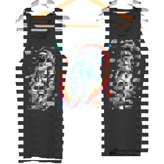 Astronaut Planet Earth Outer Space Galaxy Universe Science Tank Top | Mazezy