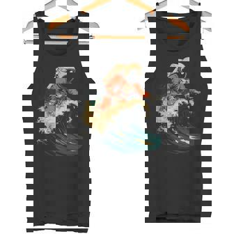 Astronaut Surfing Cosmic Ocean Wave Space Rider Tank Top Tank Top | Mazezy