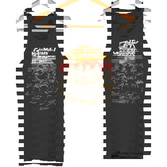 ATV Four Wheeler Get Dirty My Friends Adventure Fun Tank Top Tank Top | Mazezy