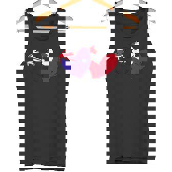 Australia Tonga Heart Flag Australian Tongan Friendship Tank Top | Mazezy