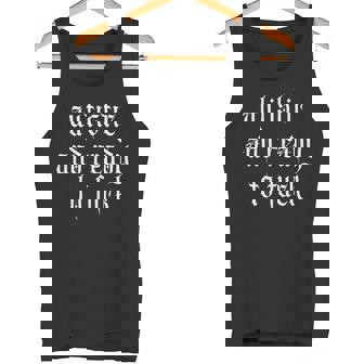 Autistic And Ready To Fuck Goth Autism Tism Punk Grunge Tank Top Tank Top | Mazezy