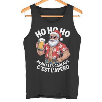 Avant Les Cadeaux C'est L'apéro Joyeux Pèrenoël Biere Hawaii Débardeur e - Cadeauxyz