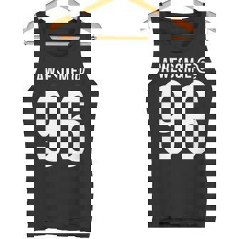 Awesome At 96 面白い96歳の誕生日のお祝いに 長袖tシャツ タンクトップ - Kawaiitshirt