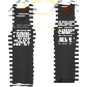 Awesome Economic Analyst Tank Top Tank Top | Mazezy