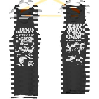 Awesome T-Rex Stegosaurus Triceratops Brontosaurus T Rex Tank Top | Mazezy