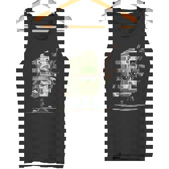 Awesome Weapon Cash Costume For Gun And Money Lovers Tank Top | Mazezy