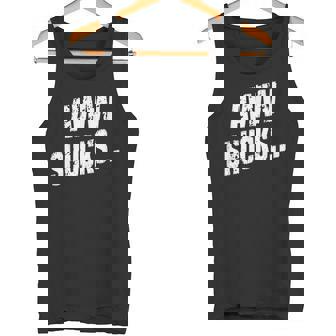 Awwhucksトウモロコシ好き 面白いことわざグラフィック タンクトップ - Kawaiitshirt