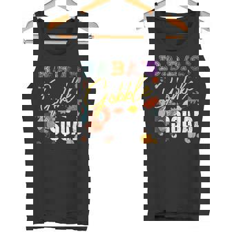 Baba's Gobble Squad Thanksgiving Fun Grandma Grandkids Tank Top | Mazezy