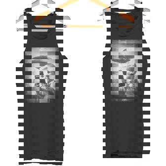 Baby Selfie With UFOs Baby Tank Top | Mazezy