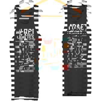 Baking Lover Baking Alphabet Cookies Fondant Cake Tank Top | Mazezy