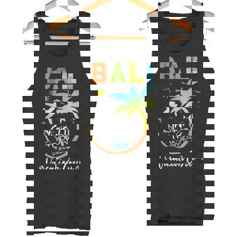Bali Indonesia Straight Trippin Vacation Trip Tank Top | Mazezy