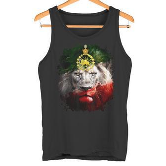 Bandera De Irán Con Cabeza De León Dorado Camiseta sin mangas - Regaloses