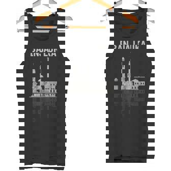 Banja Luka Skyline Bosnia And Herzegovina Souvenir Tank Top | Mazezy