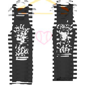 Baseballister At Heart プレイヤーズシスター、ベースボールシス タンクトップ - Kawaiitshirt
