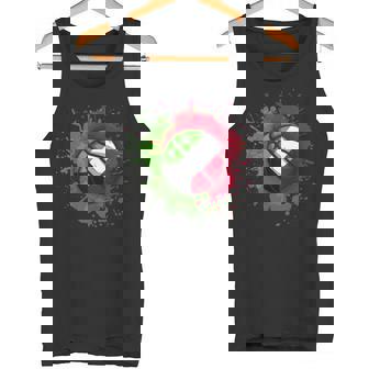 Basketball With Kuwait Flag Tank Top | Mazezy