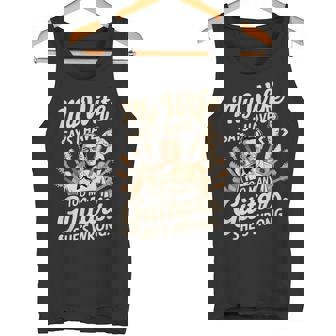 Bass Guitar Acoustic Guitar Player Hoarding Guitars Tank Top | Mazezy